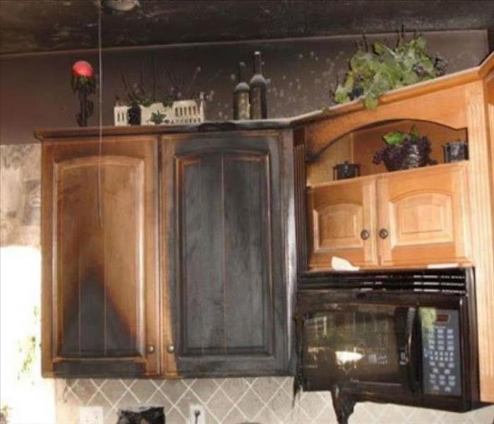 fire damage kitchen